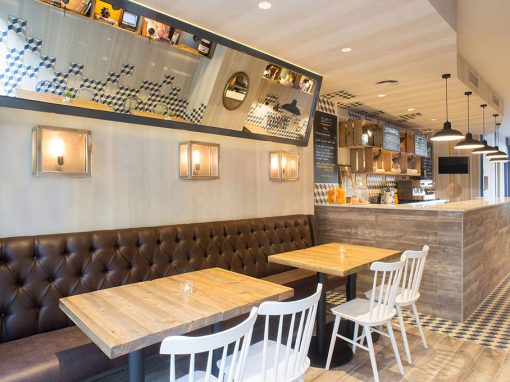 Prandium Caffe : réalisé par 4Cadires, aménagé par MisterWils !