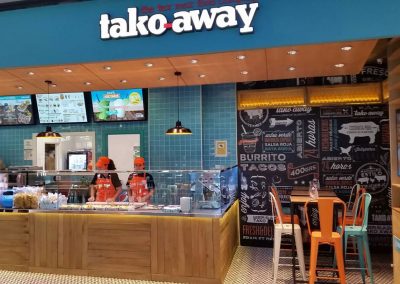 Tako-Away, un délicieux fast food aux saveurs méxicaines, par MisterWils, architecture d'intérieur, décoration, furniture for free souls