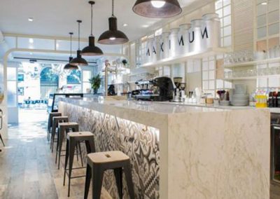 Nouvel établissement de la chaîne Gelats Maximum, nouveau projet pour 4 Cadires, avec MisterWils, architecture d'intérieur, décoration, vintage