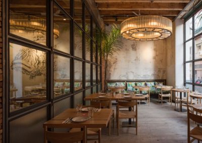 Torres et Garcia, nouveau restaurant décoré par Persevera Producciones, avec MisterWils, architecture d'intérieur, furniture for free souls