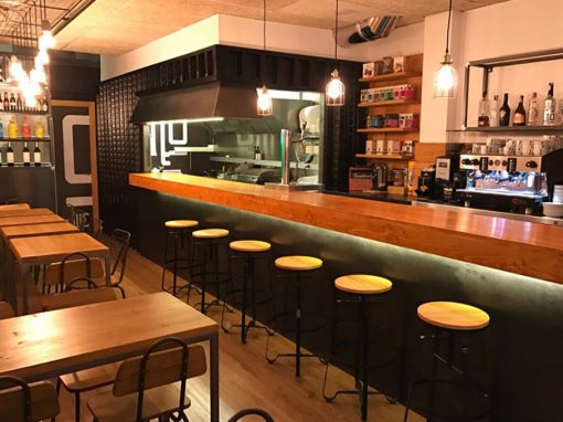 Relooking du restaurant Montagú par Zinkers