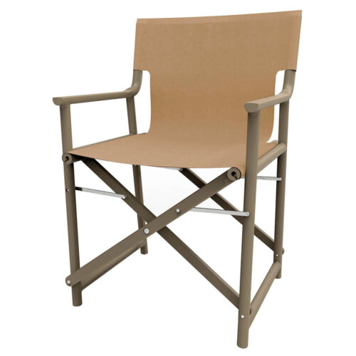 CHAISE EN FIBRES SYNTHÉTIQUES BOSS pour extérieur | Trouvez-la chez MisterWils. Plus de 4000m² d'exposition.