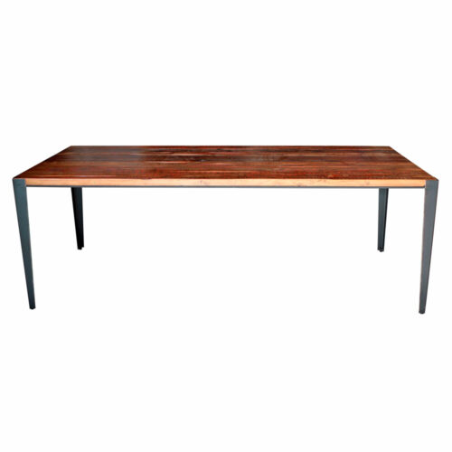 TABLE DE SALLE À MANGER MISTRAL style industriel | Trouvez-la chez MisterWils. Plus de 4000m² d'exposition. 1