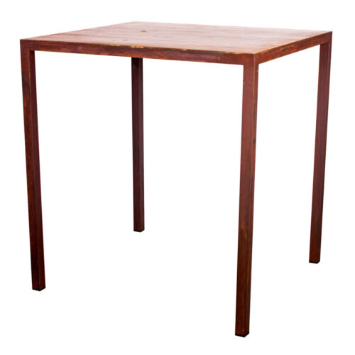 TABLE EN BOIS ET MÉTAL GOLDEN style industriel | Trouvez-la chez MisterWils. Plus de 4000m² d'exposition.