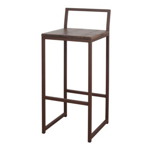 TABOURET HAUT EN MÉTAL ALAMEDA style Industriel | Trouvez-la chez MisterWils. Plus de 4000m² d'exposition. 1