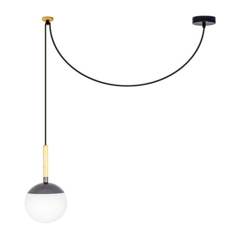 LAMPE PLAFONNIER MINE de style scandinave | Trouvez-la chez MisterWils. Plus de 4000m² d'exposition. 1
