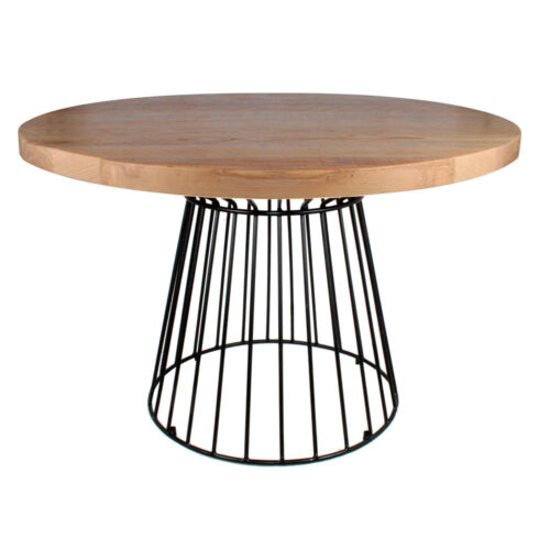 TABLE DE SALLE À MANGER SUDOKU style industriel | Trouvez-la chez MisterWils. Plus de 4000m² d'exposition.