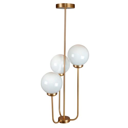 LAMPE PLAFONNIER BISHOP style vintage/retro | Trouvez-la chez MisterWils. Plus de 4000m² d'exposition.