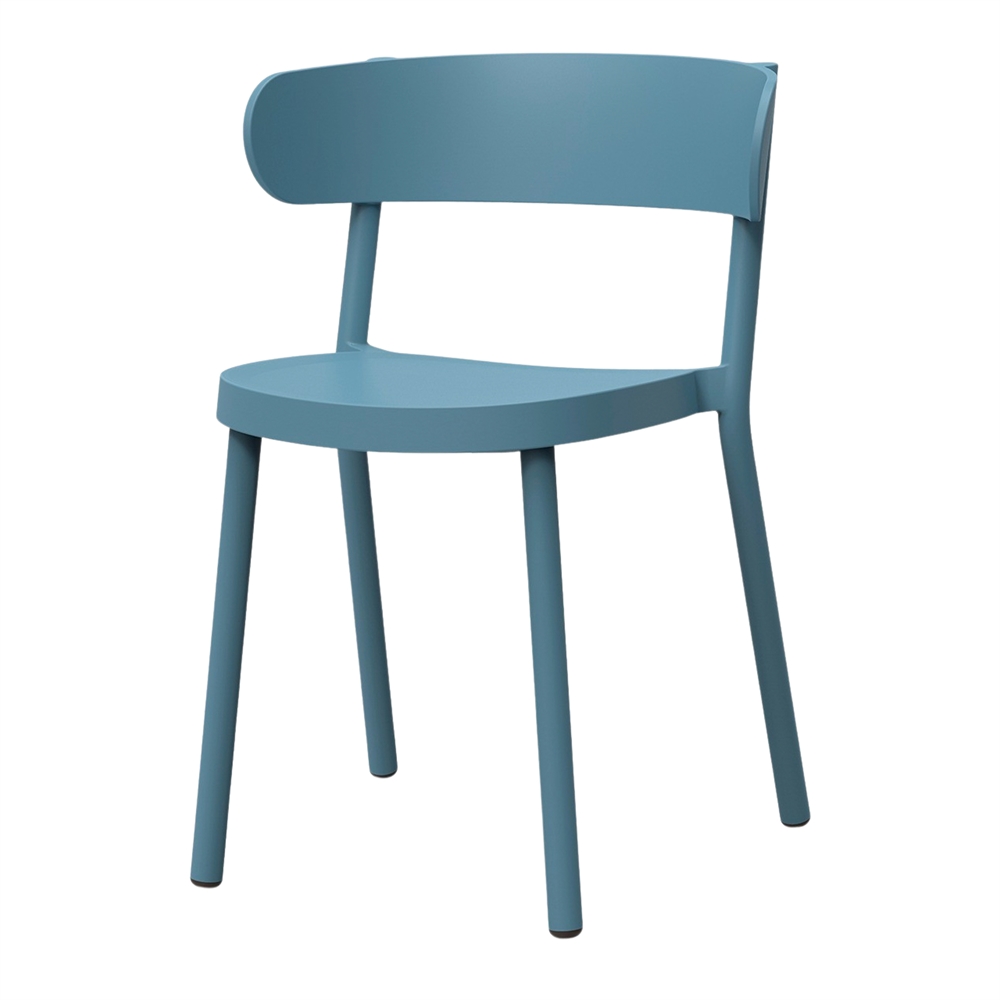 misterwils-chaise-exterieur-casino-bleu CHAISE D'EXTÉRIEUR CASINO en fibre de verre | Trouvez-la chez MisterWils. Plus de 4000m² d'exposition. 1