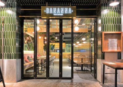 Bananna Food Concept, un nouveau restaurant à Séville ! Par MisterWils, architecture d'intérieure, décoration, furniture for free souls