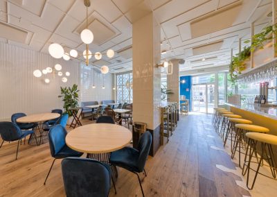 Sargo, el Arrecife de Madrid, un nouveau restaurant par Marta Banús, avec MisterWils, architecture d'intérieur, furniture for free souls