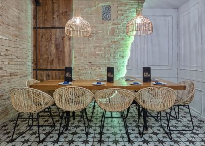 Kibo Gastro Club, un restaurant polyvalent à Séville-Est, par MisterWils, décorationm architecture d'intérieur, furniture for free souls