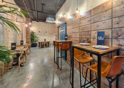 Kibo Gastro Club, un restaurant polyvalent à Séville-Est, par MisterWils, décorationm architecture d'intérieur, furniture for free souls