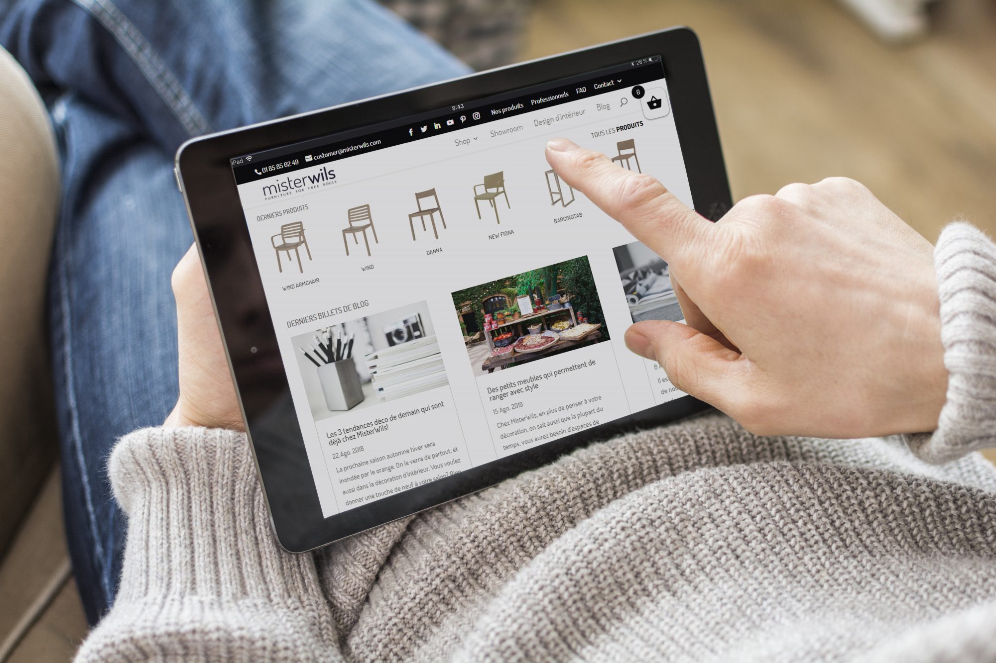 Mister Wils, furniture for free souls