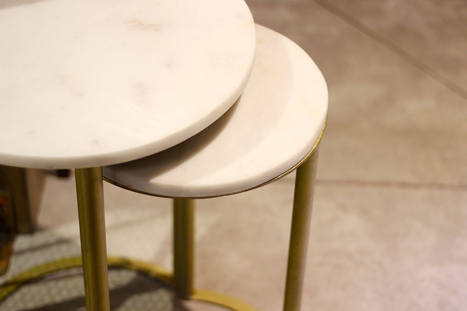 Découvrez les tables en marbre de MisterWils