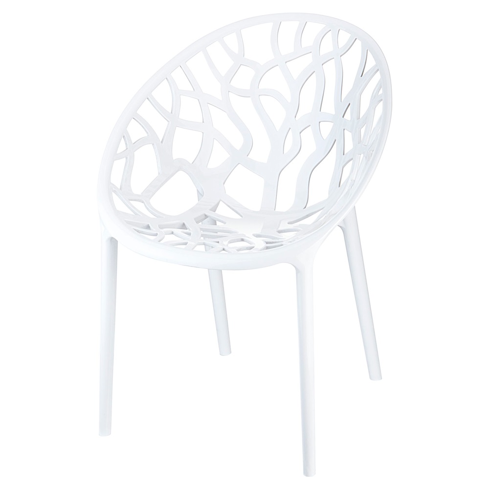 mister-wils-chaise-exterieur-policarbonate-crystal-white CHAISE D'EXTÉRIEUR CRYSTAL en polypropylène | Trouvez-la chez MisterWils. Plus de 4000m² d'exposition. 2