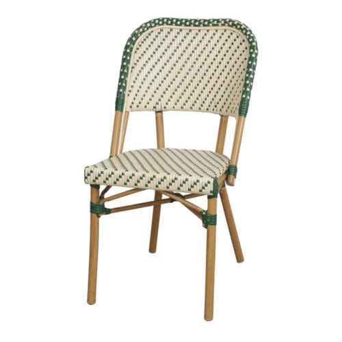 CHAISE D'EXTÉRIEUR GURU imitation bambou | Trouvez-la chez MisterWils. Plus de 4000m² d'exposition. 1