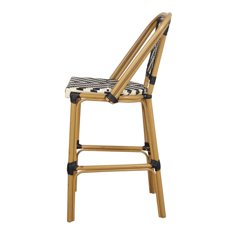 misterwils-tabouret-haut-venus-3 TABOURET HAUT EN MÉTAL ET EN ROTIN VENUS | Trouvez-la chez MisterWils. Plus de 4000m² d'exposition. 3