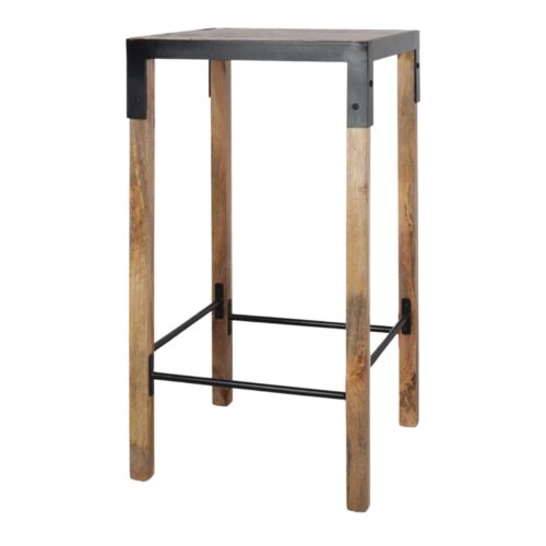 TABLE HAUTE OSTEN de style industriel vintage | Trouvez-la chez Mister Wils. Plus de 4000m² d'exposition.