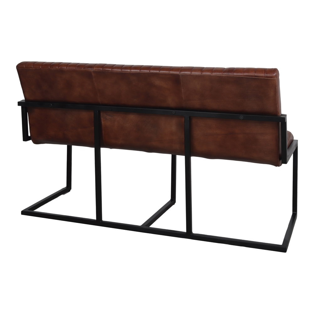 misterwils-banc-acier-cuir-barny-4 BANC EN CUIR ET EN MÉTAL BARNY style industriel | Trouvez-la chez MisterWils. Plus de 4000m² d'exposition. 4