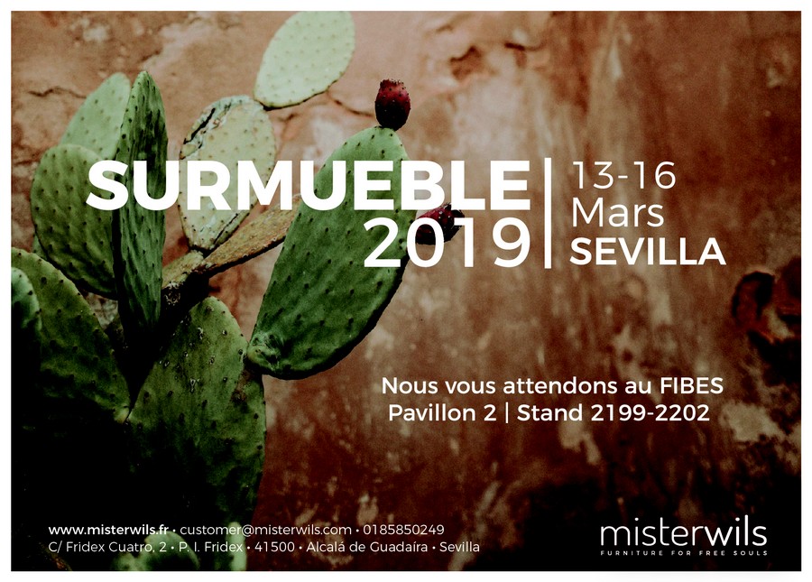 MisterWils aura son stand au salon SURMUEBLE 2019