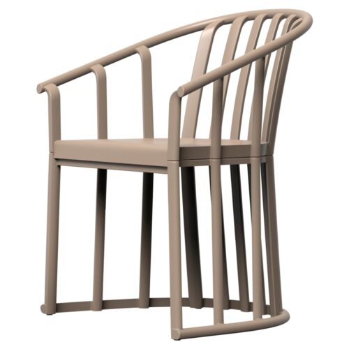 RAFF LOUNGE Fauteuil pour extérieur. Fabriqué en fibre de verre et PP injecté. Protection UV, adapté pour un usage extérieur.Coussin non inclusDimensions: 53,5×58,7×76 cmCouleurs disponibles: bordeaux, sable, noir, toscan, blanc y chocolat.