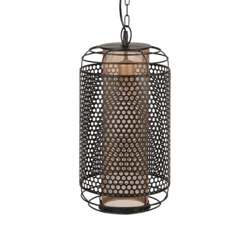 LAMPE PLAFONNIER ACHERON de style industriel type cage, fabriqué en acier | Trouvez-la chez MisterWils. Plus de 4000m² d'exposition. 1