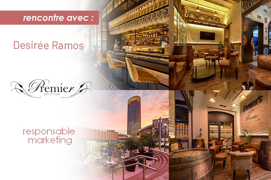 Desirée Ramos de Premier Gin nous raconte son expérience avec MisterWils