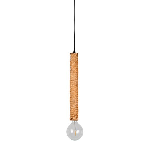 TANZANIA NATURAL Lampe plafonnier de style scandinave fabriquée en bambou, finition effet naturel