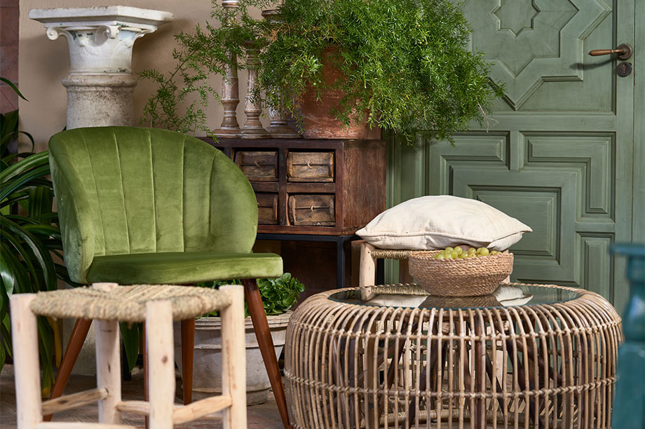 Prenez de l'avance sur les tendances et intégrez le velours à votre intérieur