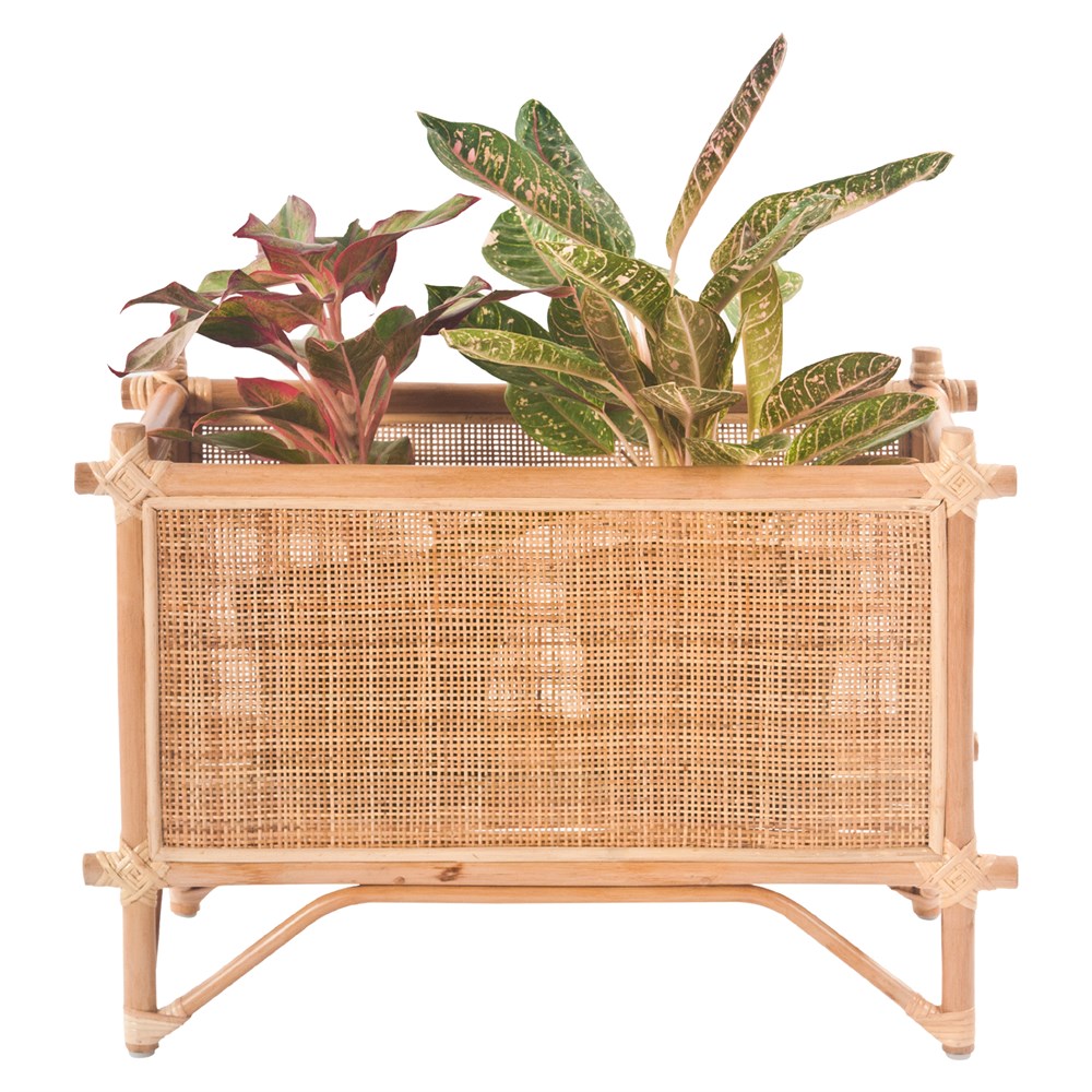 mister-wils-pot-de-fleurs-bambou-rotin-planter-2 PLANTER Pot de fleurs fabriqué en bambou et en rotin. Trouvez-le chez Mister Wils. Plus de 4000m² d'exposition. Buffets, étagères, luminaires, tables, chaises, canapés et banquettes, tabourets, ventilateurs, plantes artificielles...