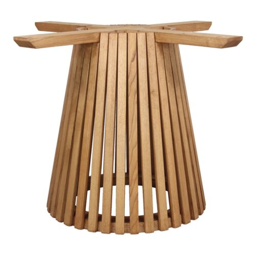 LEIRE STRUCTURE Pied central pour table, fabriqué en bois d'orme, design bâtonnets. Trouvez-la chez Mister Wils. Plus de 4000m² d'exposition. Buffets, étagères, luminaires, tables, chaises, canapés et banquettes, tabourets, ventilateurs, plantes artificielles...