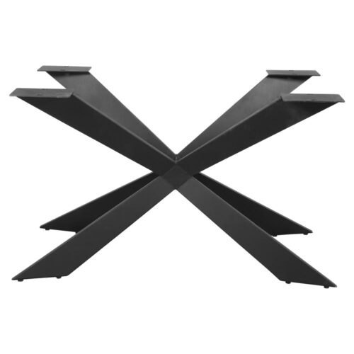 CORBYN STRUCTURE en acier pour table de style contemporain. Trouvez-la chez Mister Wils. Plus de 4000m² d'exposition. Buffets, étagères, luminaires, tables, chaises, canapés et banquettes, tabourets, ventilateurs, plantes artificielles...