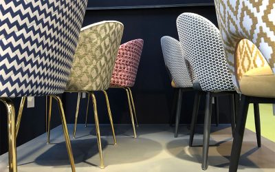 Nos nouvelles chaises tapissées présentées à la Foire de Saragosse