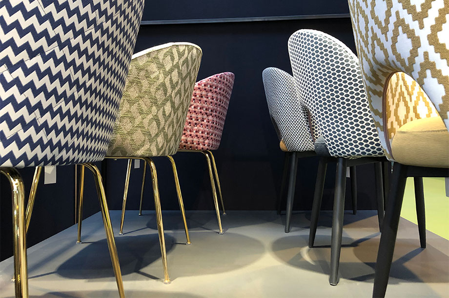 Nos nouvelles chaises tapissées présentées à la Foire de Saragosse