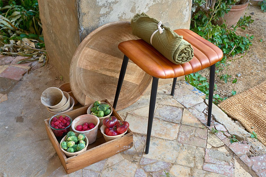 Tabourets bas de style Industriel