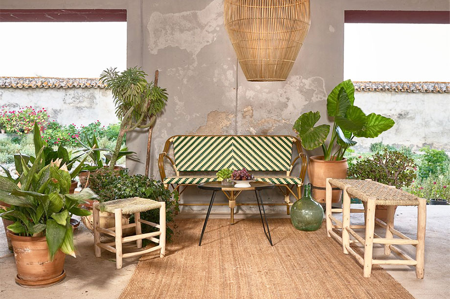 Tabourets de style Shabby Chic