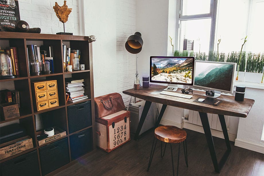 Comment organiser sa maison pour y travailler et la transformer en bureau | Blog de MisterWils, furniture for free souls, industriel, vintage, scandinave...