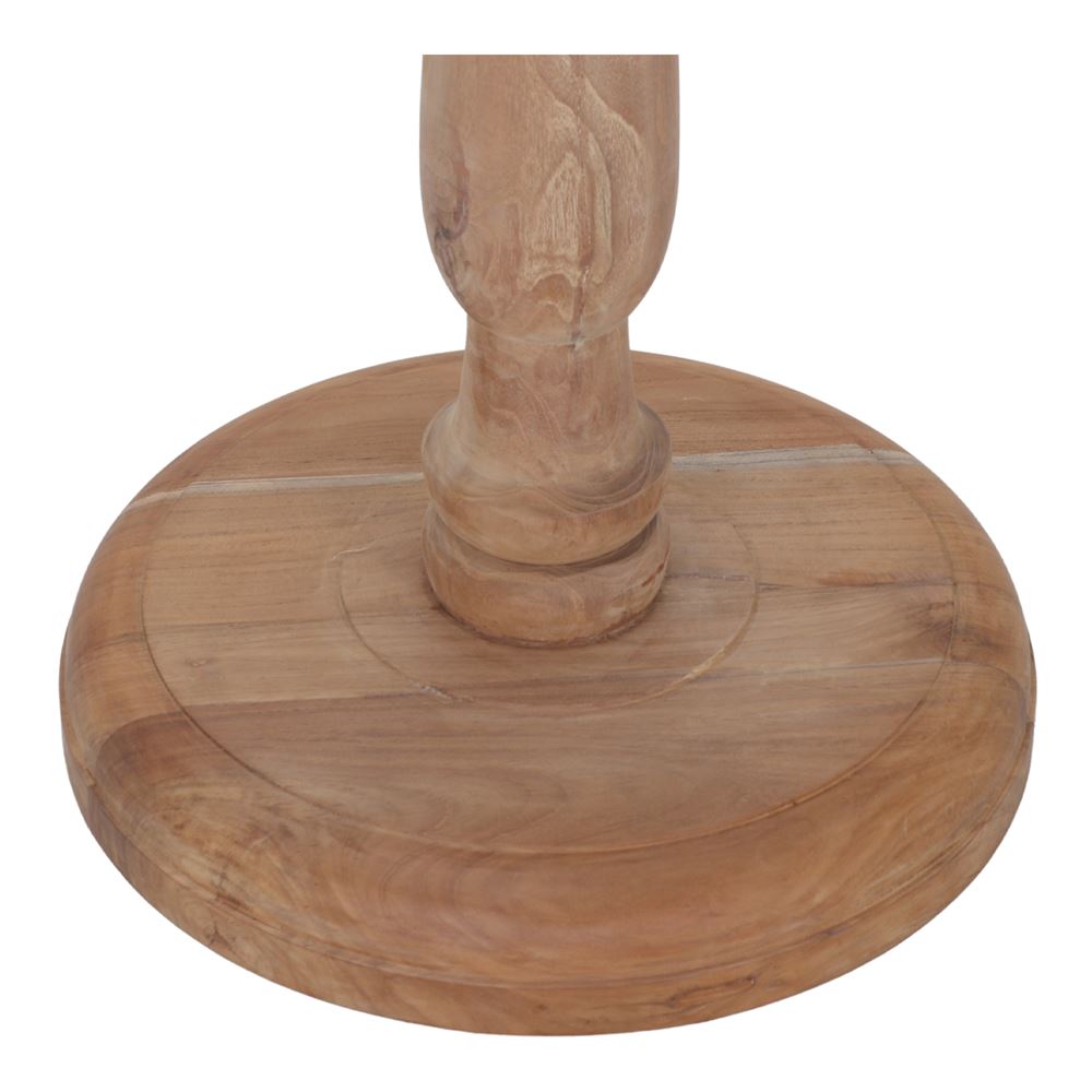 PIED DE TABLE HUBER, en bois de teck tourné | Trouvez-la chez MisterWils. Plus de 4000m² d'exposition. 3