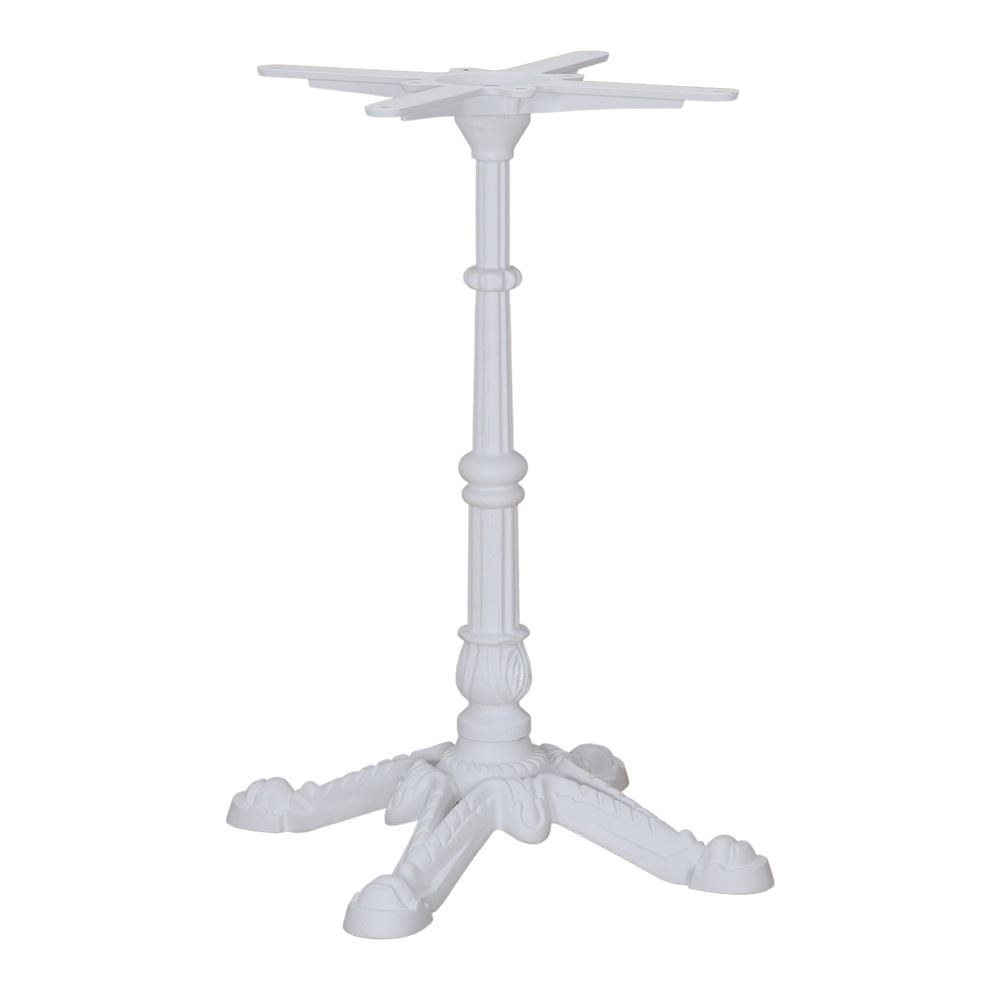 PIED DE TABLE KRONOS BLANC de style vintage 2