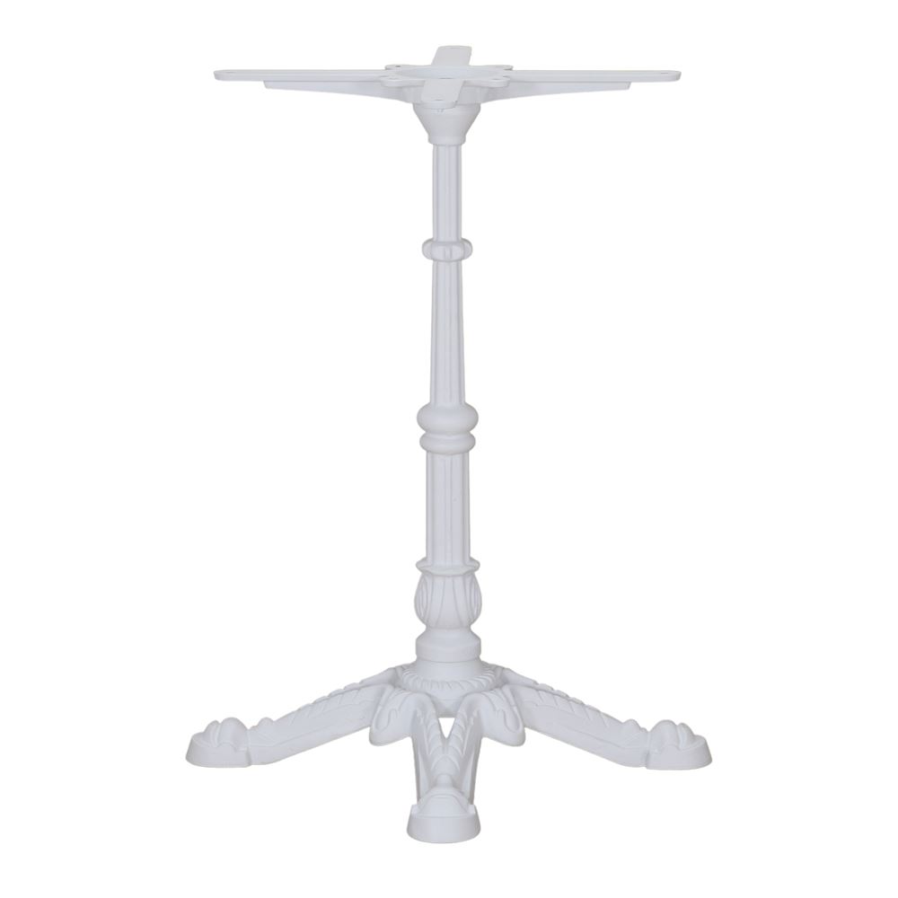 PIED DE TABLE KRONOS BLANC de style vintage 3