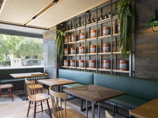 Rénovation de la Pizzeria Al Gusto Tapas par CM4