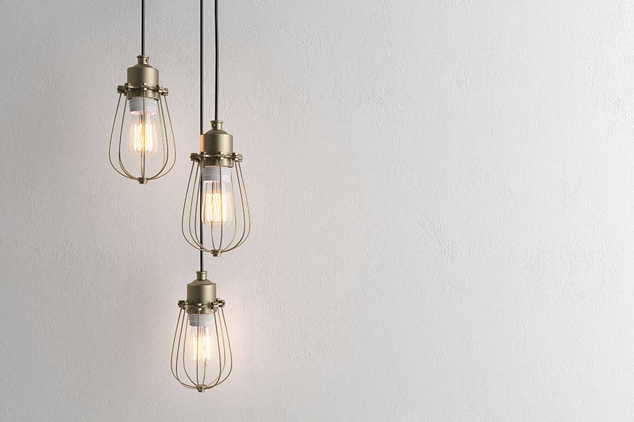 Lampes de plafond et appliques parfaites pour un restaurant