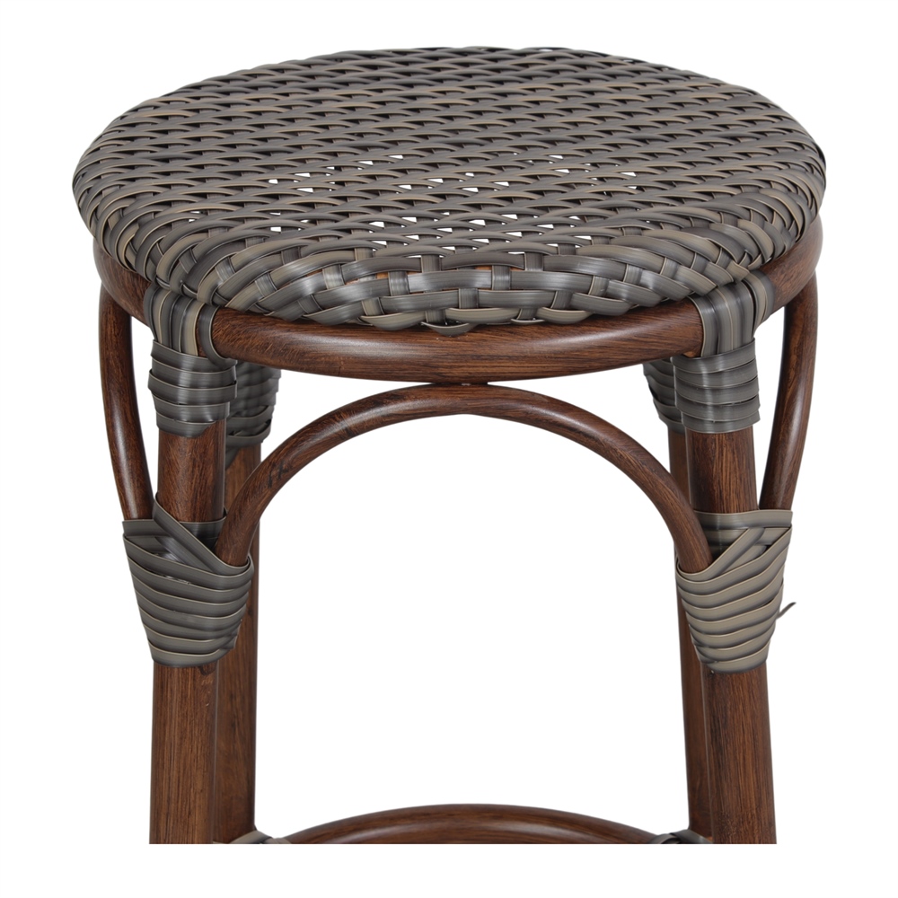 misterwils-tabouret-haut-exterieur-praga-3 TABOURET HAUT EN MÉTAL ET EN ROTIN PRAGA | Trouvez-la chez MisterWils. Plus de 4000m² d'exposition. 3