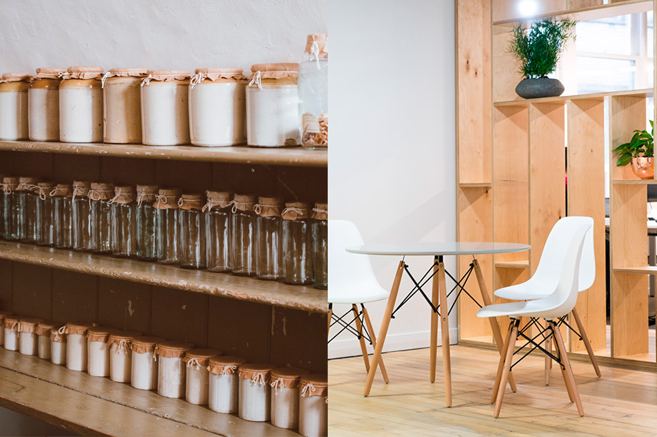 Avantages de la tendance des étagères ouvertes ou ‘open shelving’