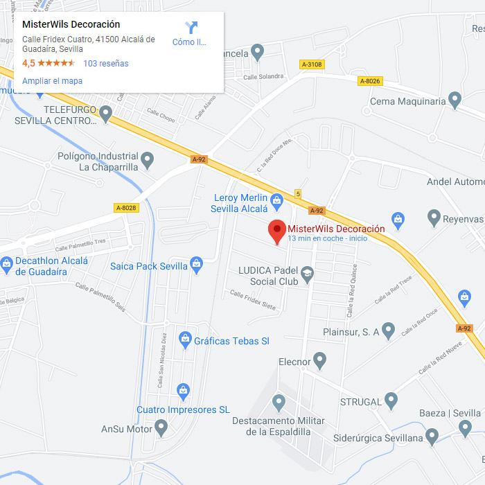 misterwils-google-maps-showroom-1 Adelántate a las tendencias y descubre cómo decorar con terciopelo. En MisterWils lo sabemos, si algo hay difícil en decoración es saber iluminar y elegir..