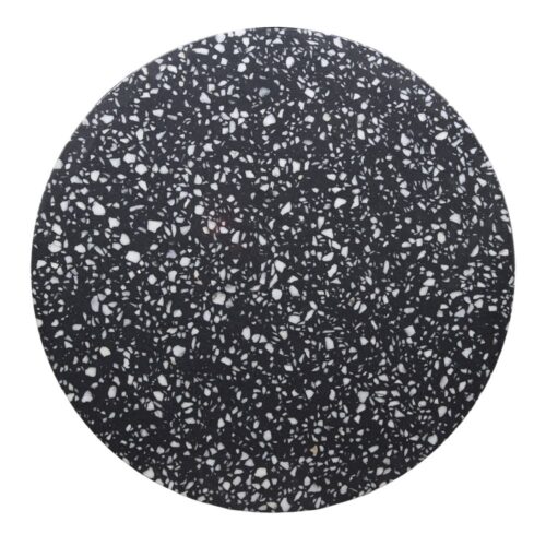 PLATEAU EN TERRAZZO NOIR NEGRONI | Trouvez-la chez MisterWils. Plus de 4000m² d'exposition. 3