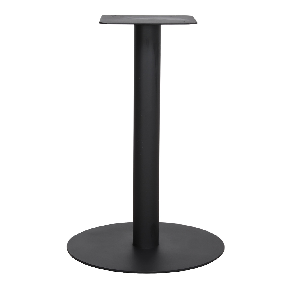 misterwils-structure-pied-central-table-acier-breuer BREUER Structure pour table centrale de style Mid Century / Contemporain fabriquée en acier. Finition peinture powder coated.