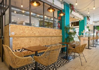 ​Puro&BIO s’est restructuré pour changer à la fois la décoration et le style des locaux, et pour cela ils ont opté pour les meubles de Misterwils.