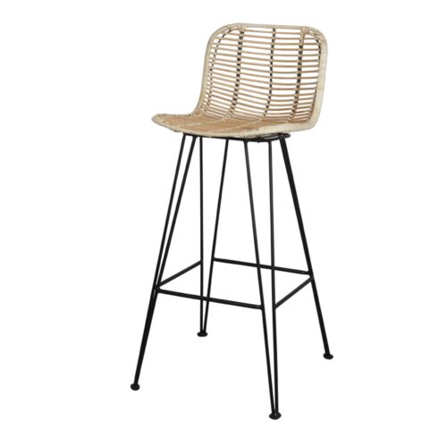 TABOURET EN ROTIN DAISY style scandinave | Trouvez-la chez MisterWils. Plus de 4000m² d'exposition. 8